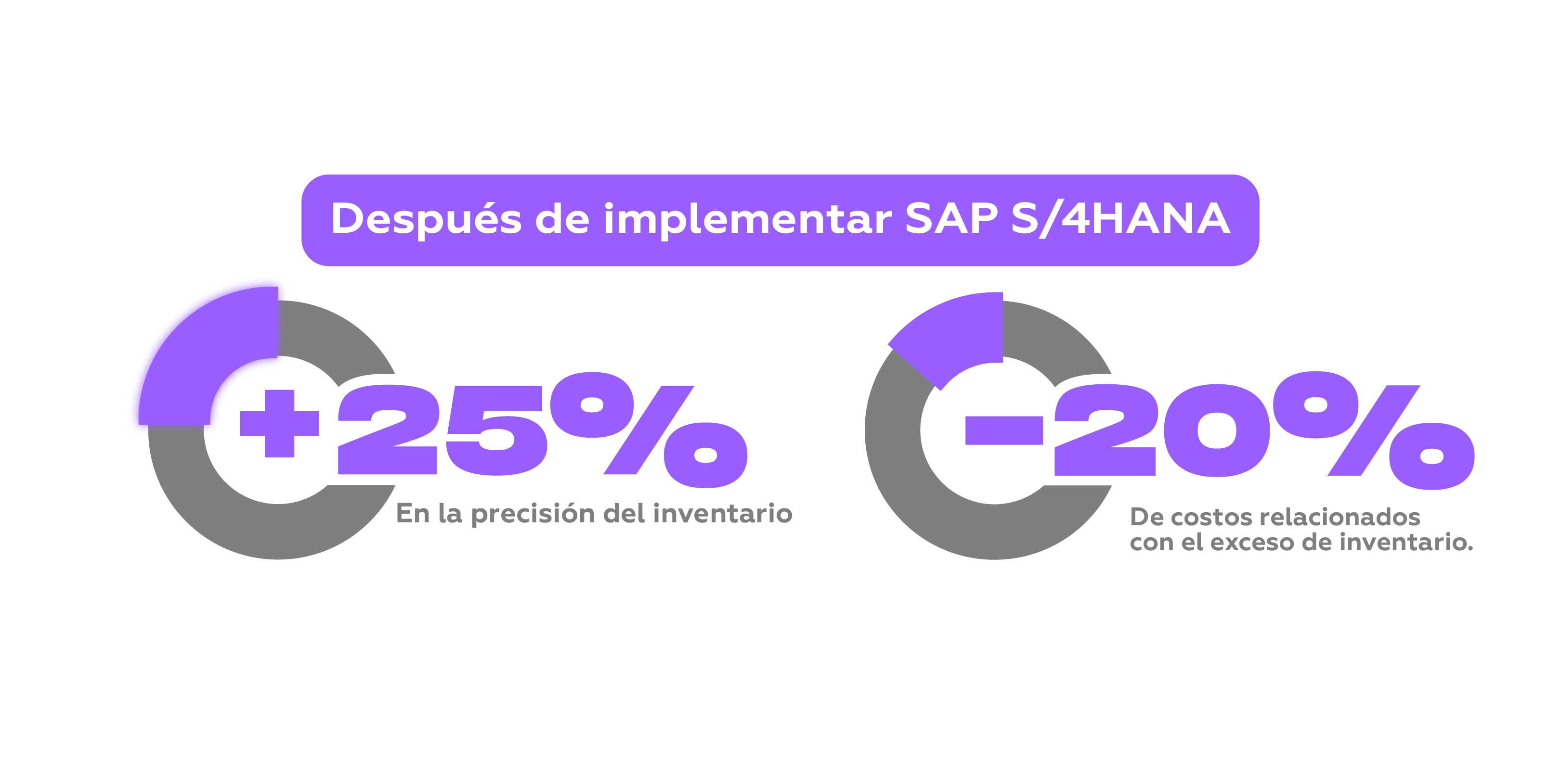 Red minorista de gráficos +25% en precisión de inventario -20% costo relacionado con el inventario